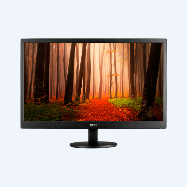 Monitor LED AOC E1670SWU, 15.6'', VGA/USB