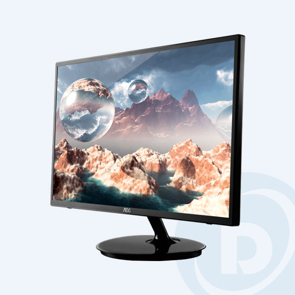 E2461FW - Monitor Led AOC E2461FW, 23.6''. VGA/DVI, Widescreen