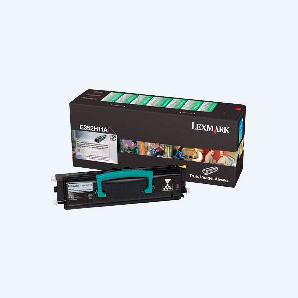Tóner Lexmark, Negro, 9000 páginas, Alto Rendimiento, para E350/E352/E330