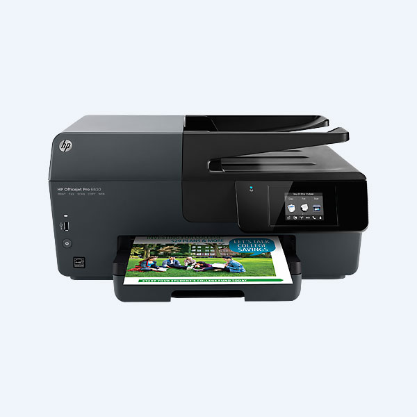 Multifuncional Inyección HP Officejet Pro 6830, 18ppm Negro/ 10ppm Color, WiFi/USB, Dúplex