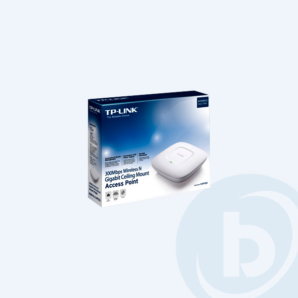 EAP120 - Access Point Inal&aacute;mbrico TP-Link EAP120, 300Mbps, PoE, Montaje en Techo