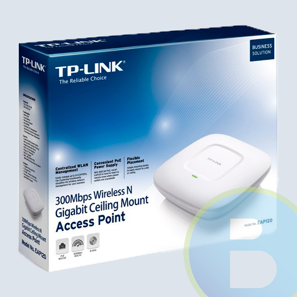 Access Point Inalámbrico TP-LINK, 300 Mbps, PoE, 2 Antenas