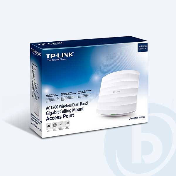 EAP320 - Access Point Inal&aacute;mbrico TP-Link EAP320, AC1200, Doble Banda, PoE