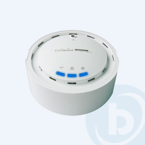EAP350 - Access Point/Repetidor Inal&aacute;mbrico Engenius EAP350, 300Mbps, PoE, para Interior, Alta Potencia 800mW Gigabit