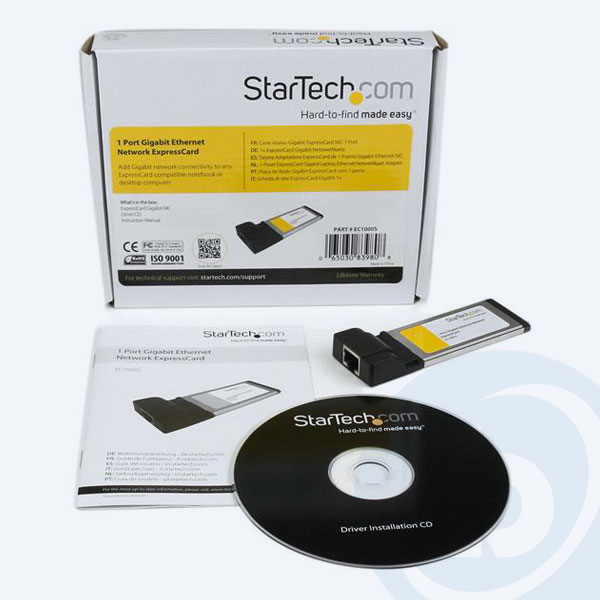 EC1000S - Tarjeta PCI Express StarTech.com EC1000S, 10/100/1000 Mbps, 1 Puerto, ExpressCard/34