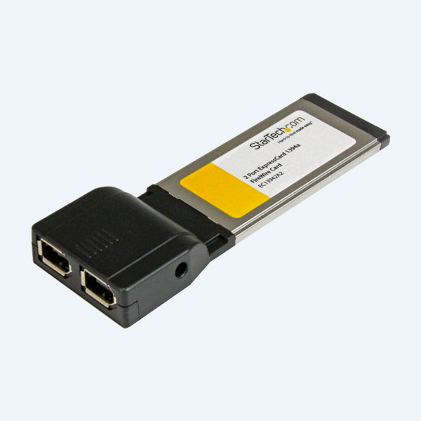 Tarjeta Express Card StarTech.com, 400Mbps, 2 puertos Firewire, ExpressCard/34