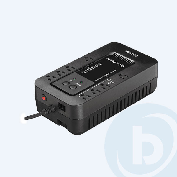 EC350G - No Break CYBERPOWER EC350G, 350VA, 255Watts, 8 Contactos, 6 mins