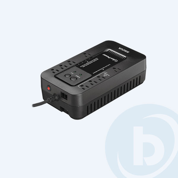 EC550G - No Break CyberPower EC550G, NDBY ECO 550VA/330W 8 CONT. C/PROT.LINEA