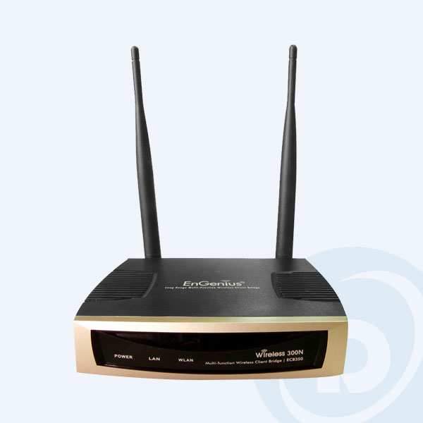 ECB350 - Access Point Repetidor Inal&aacute;mbrico EnGenius ECB350, 300Mbps, PoE, 800MLWS, 2 Antenas,