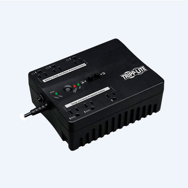 No Break Tripp Lite  ECO350UPS, 350VA, 180W, 11 min, 6 Contactos, Torre