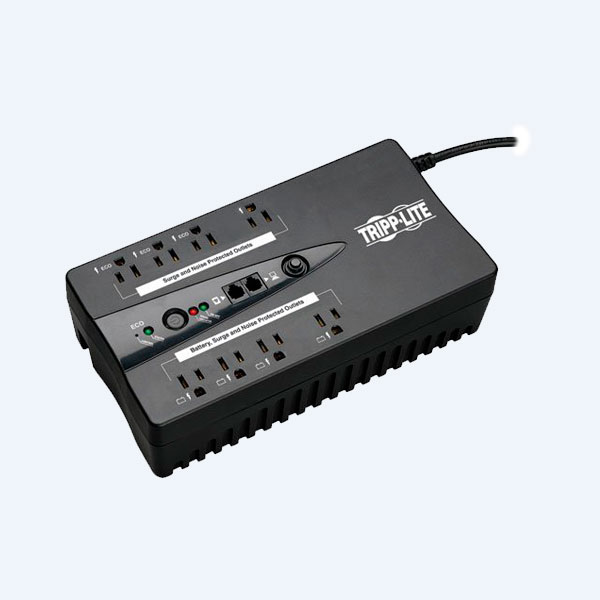 No Break Tripp Lite ECO550UPS, 550VA, 300W, 10 min, 8 Contactos, Torre