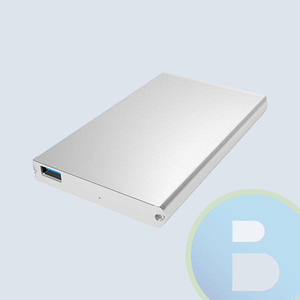 Gabinete para PC Sabrent, Ultra slim, USB 3.0, 2.5