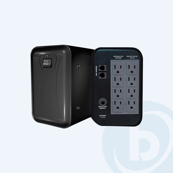 ERI-5-035 - No Break Complet MT605, 600 VA, 300W, 8 Contactos,  15min