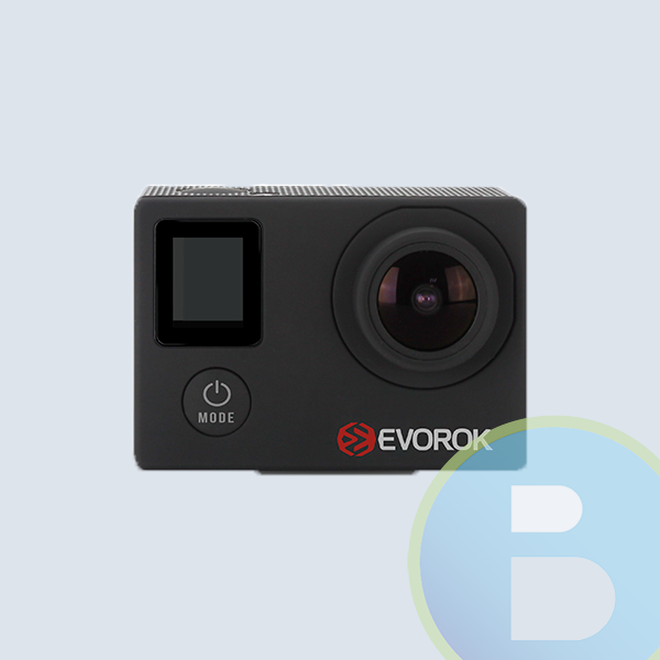 Camara Adventure Evorok EV-07004, 4K/30fps,16mp, 1050mah, Wifi, Negro