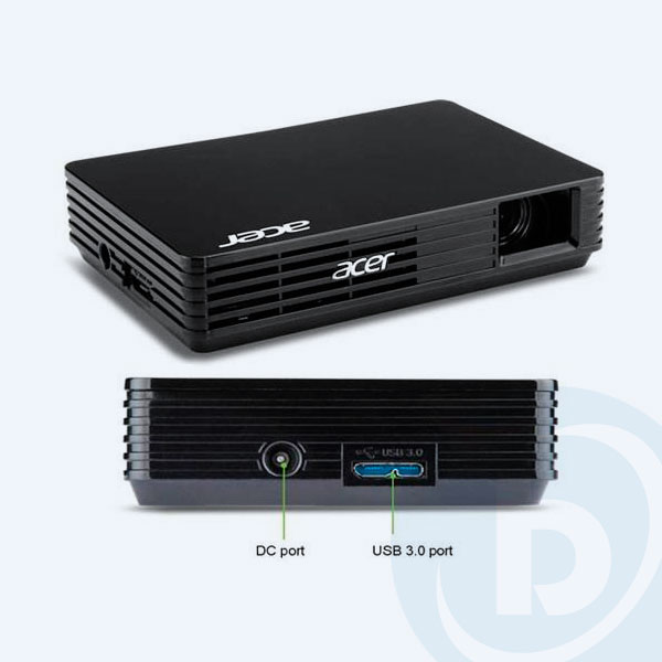 EY.JE001.016 - Proyector Acer C120, LED, 100 ANSI l&uacute;menes, USB3.0