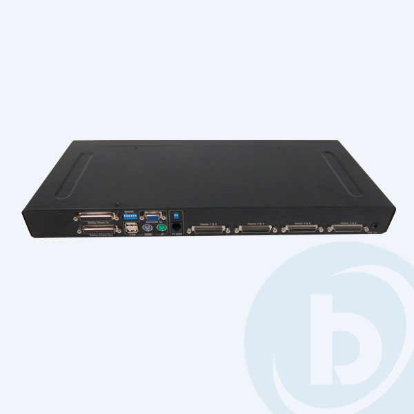 F1DA108Z - Switch KVM Belkin PRO3, 8 Puertos, PS2/USB, Rack, Negro