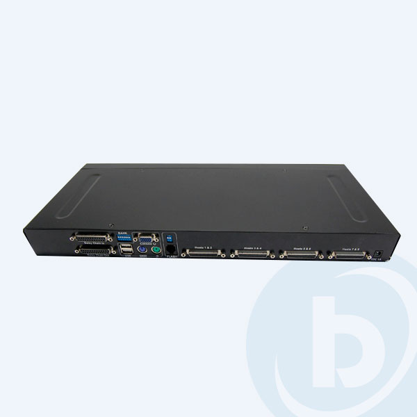 F1DA108Z - Switch KVM Belkin PRO3, 8 Puertos, PS2/USB, Rack, Negro