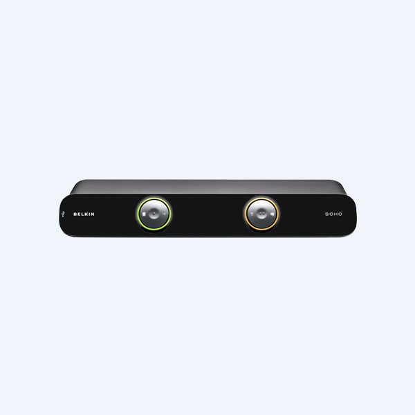 Switch KVM Belkin soho VGA, 2 PCs teclado/video/mouse