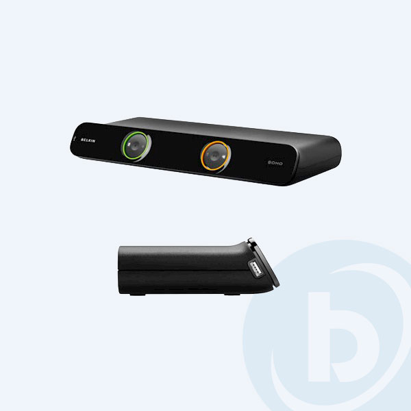 F1DS102L - Switch KVM Belkin soho VGA, 2 PCs teclado/video/mouse