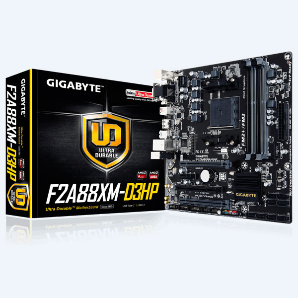 Tarjeta Madre GIGABYTE F2A88XM-D3HP, DDR3 DIMM, S-FM2