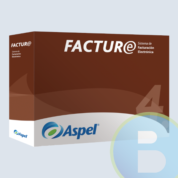 Aspel Facture 4.0, Actualizacion de Paquete Base/Fisico, 1 usuario - 99 Empresas