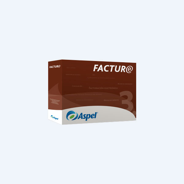 Renta Aspel Facture 3.0, 1 Usuario, 1 Mes