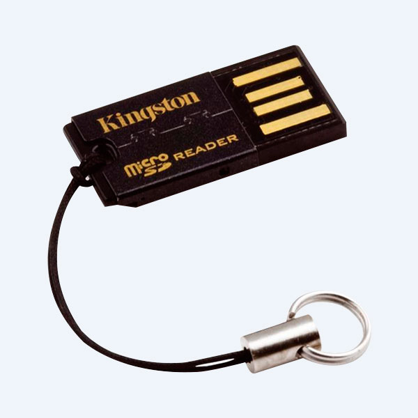 Lector de memorias EXTERNO Kingston MicroSD a USB