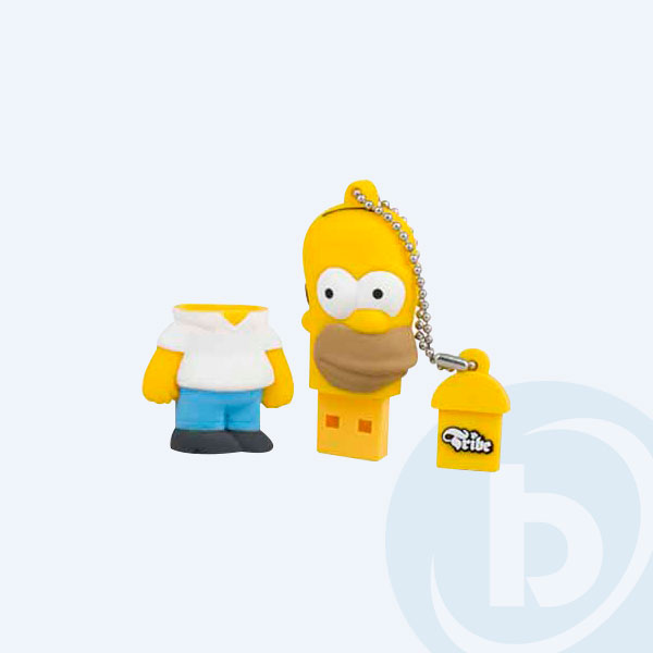 FD003401 - Memoria USB 2.0 Tribe, 8GB, Homero Simpson