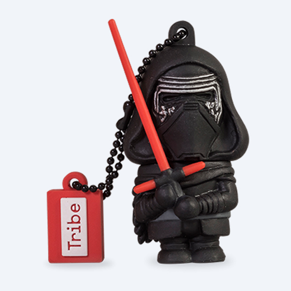 Memoria USB 2.0 Tribe Kylo Ren, 8GB, Negro