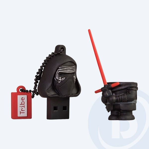 FD030403 - Memoria USB 2.0 Tribe Kylo Ren, 8GB, Negro