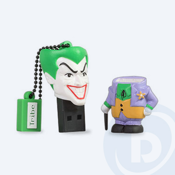 FD031405 - Memoria USB 2.0 Tribe Wason, 8GB, Blanco/Verde