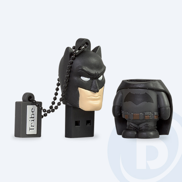 FD033402 - Memoria USB 2.0 Tribe Batman, 8GB, Negro