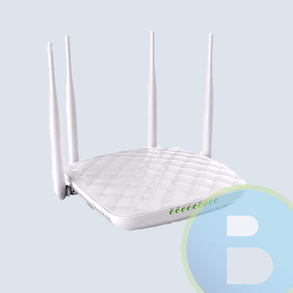 FH456 - Router Inal&aacute;mbrico Tenda, 300 MBPS, Gigabit