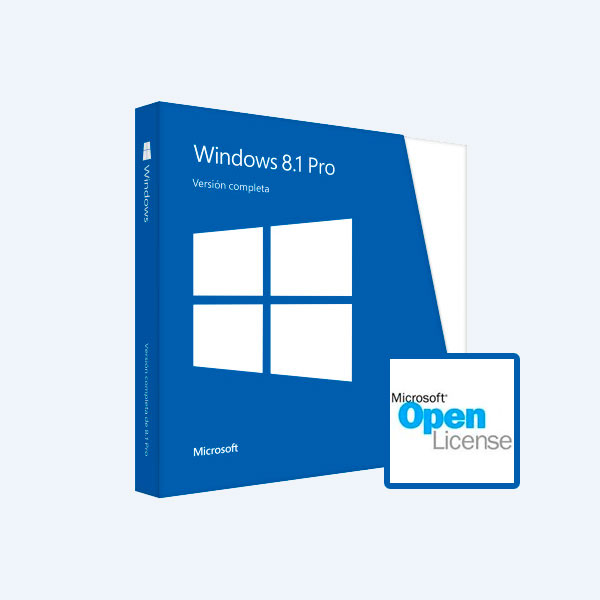 OPEN Kit de Legalización GGWA Windows  8.1 PRO, 64bits, Licenciamiento electrónico, con Downgrade a W7