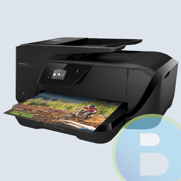 Multifuncional Inyección HP OfficeJet 7510, 15 PPM, 8 PPM Color, WiFi, Tabloide