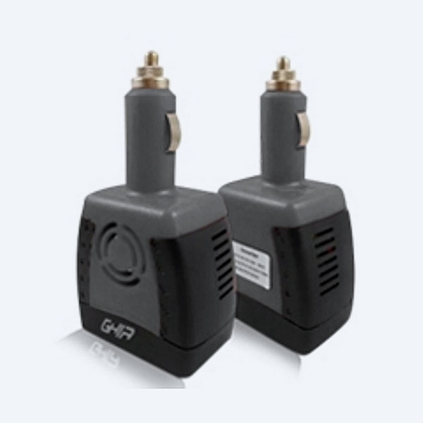 Adaptador de Corriente Para Automovil GHIA AC-4552, 12V, 150W, USB