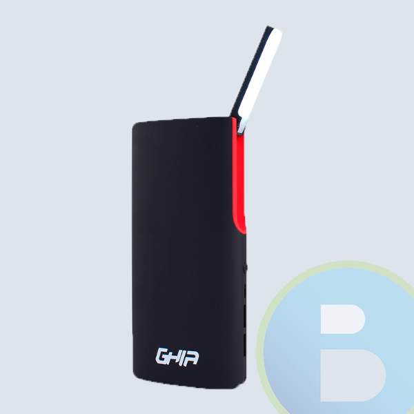GAC-015 - Bateria Port&aacute;til GHIA GAC-015, 10400 Mah, USB, Lampara, Negro