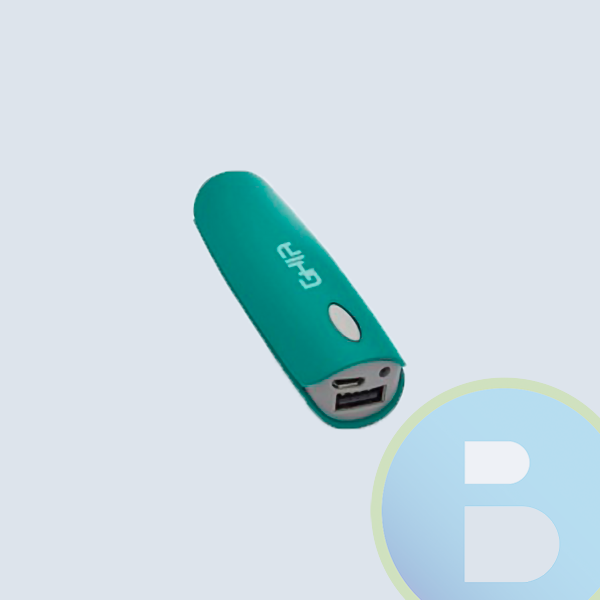 Power Bank Bateria Portátil Ghia Volta, 2500mAh, Verde