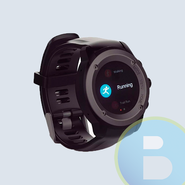 Ghia Smartwatch Draco, GPS, Bluetooth 4.0, Negro, Resistente al Agua