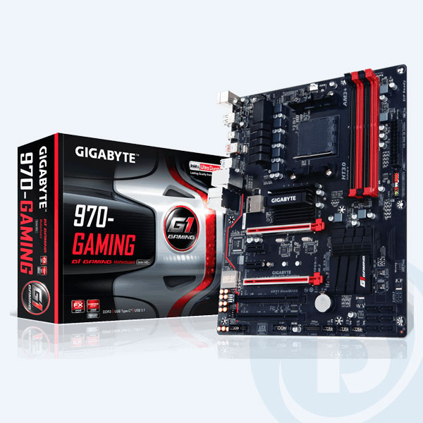 GA-970-GAMING - Tarjeta Madre GIGABYTE GA-970-GAMING, 4x DDR3 DIMM, S-AM3