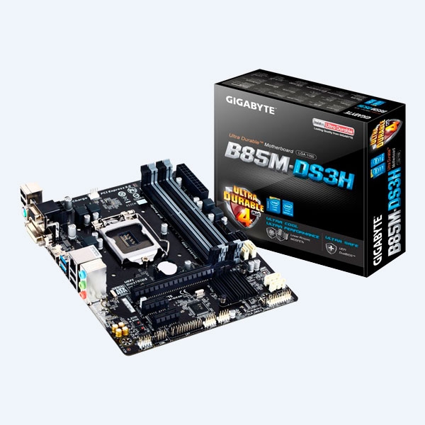 Tarjeta Madre MB-GIGABYTE GA-B85M-DS3H, DDR3, S-1150, PCI