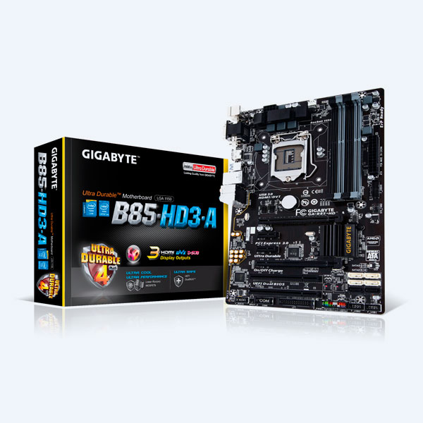 Tarjeta Madre Gigabyte GA-B85-HD3-A, 4xDDR3, LGA1150