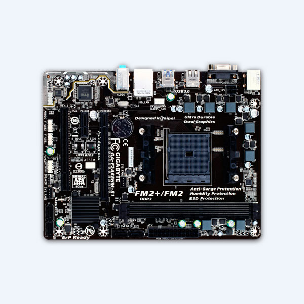 Tarjeta Madre GIGABYTE GA-F2A68HM-S1, 2XDDR3, 1 x PCI Express x16 slot