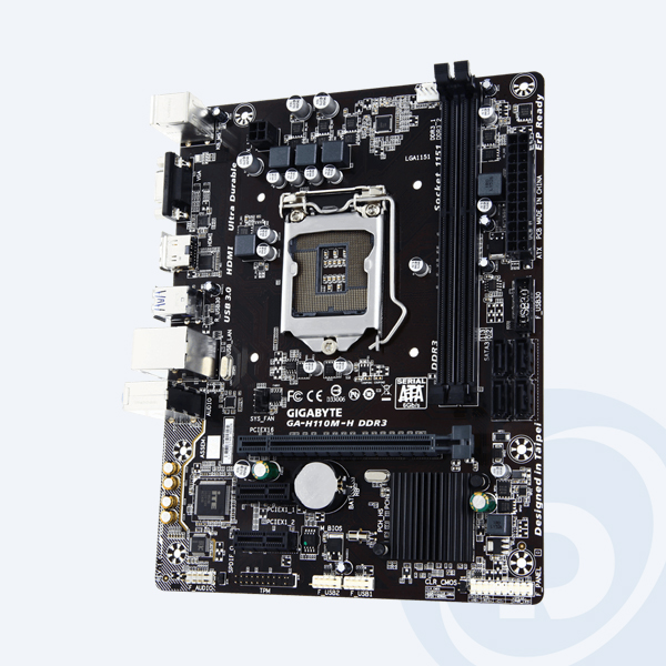 GA-H110M-H DDR3 - Tarjeta Madre GIGABYTE GA-H110M-H, DDR3, S-1151