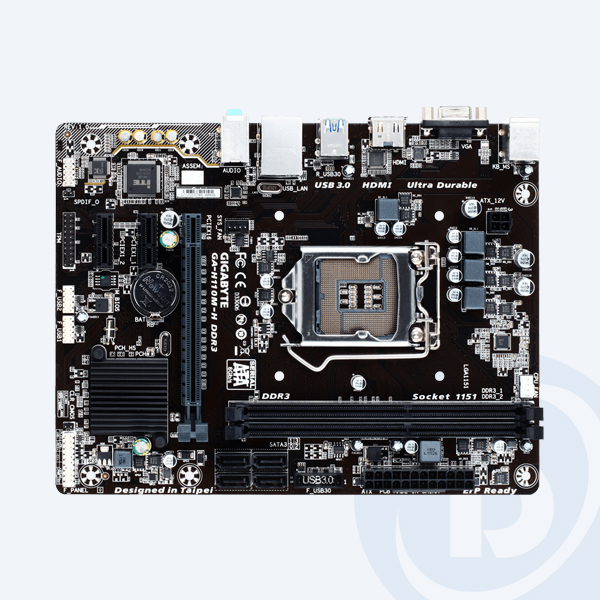GA-H110M-H DDR3 - Tarjeta Madre GIGABYTE GA-H110M-H, DDR3, S-1151