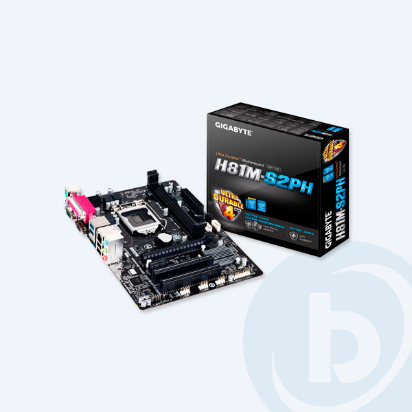 GA-H81M-S2PH - Tarjeta Madre MB-GIGABYTEGA-H81M-S2PH, DDR3, S-1150, PCI