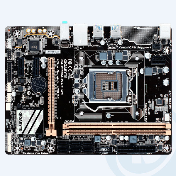 GA-X150M-PLUS WS - Tarjeta Madre GIGABYTE GA-X150M-PLUS WS, 2x DDR4 DIMM, S-1151