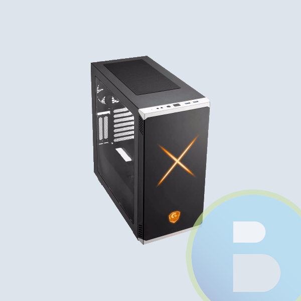 GB-XC300W - GABINETE GAMING GIGABYTE MOD XC300W/ MEDIA TORRE / ATX/MICRO ATX/MINI ITX/ NEGRO/ SIN FUENTE