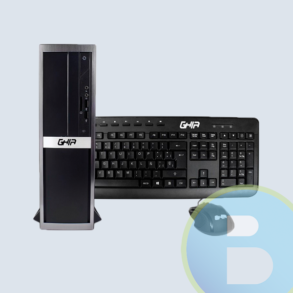 GHIA COMPAGNO SLIM / INTEL PENTIUM G4400 DUAL CORE 3.30 GHz / 4 GB / 1 TB / SFF / SIN SISTEMA