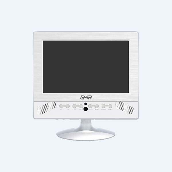 TV LED Ghia GH-TV07A-B, 7'', Portátil, Batería Recargable, blanco